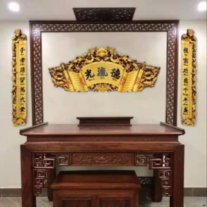 Hoành Phi Câu Đối Cuốn Thư HP04